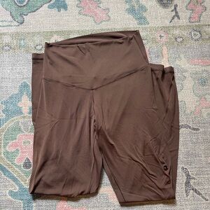 Aerie Brown High-Waisted Leggings